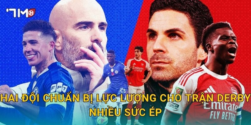 Hai đội chuẩn bị lực lượng cho trận derby nhiều sức ép